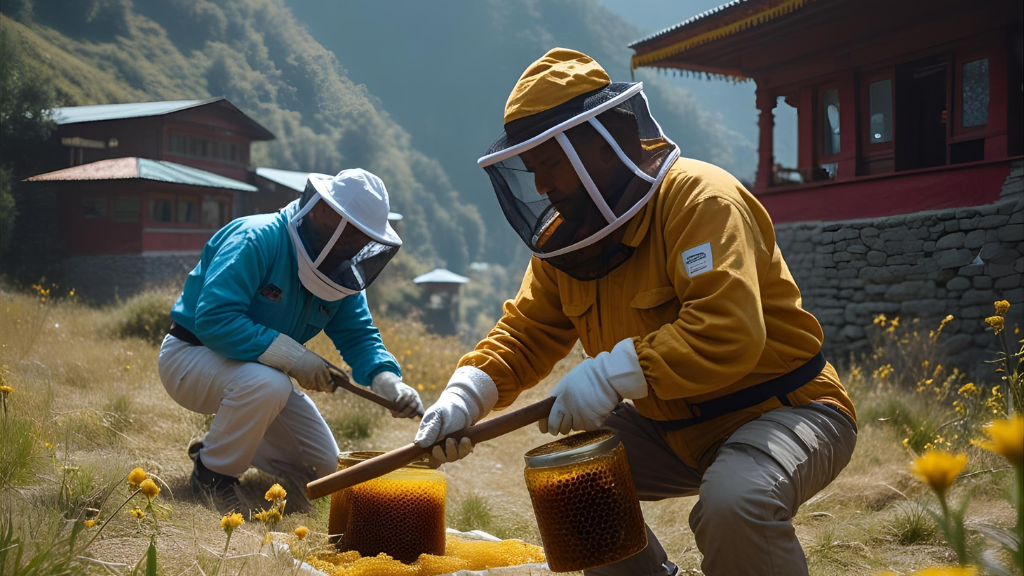 Honey Hunting in Bhujung – A Wild Himalayan Experience – Aaha Nepal ...